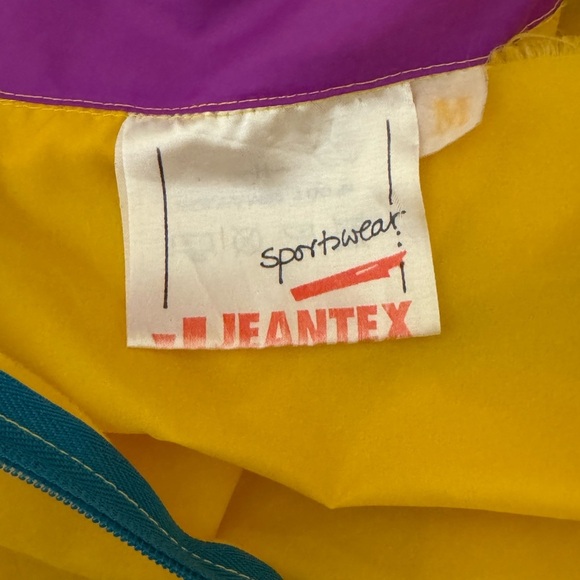 Vintage Jeantex Sportswear 1/4 Zip Anorak - Picture 13 of 16